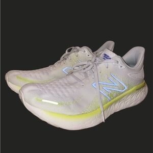 New Balance Fresh Foam X 1080v12 Shoes Mens Size 12 White Running Cushioned